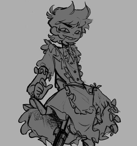 8$ Refined Half-body Sketch